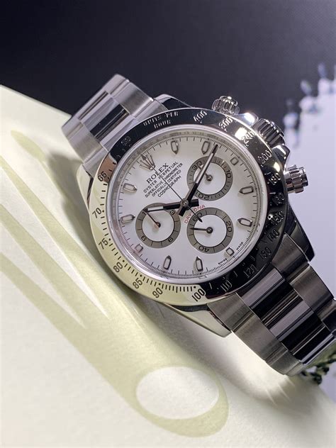 daytona white dial rolex|Rolex daytona for sale white.